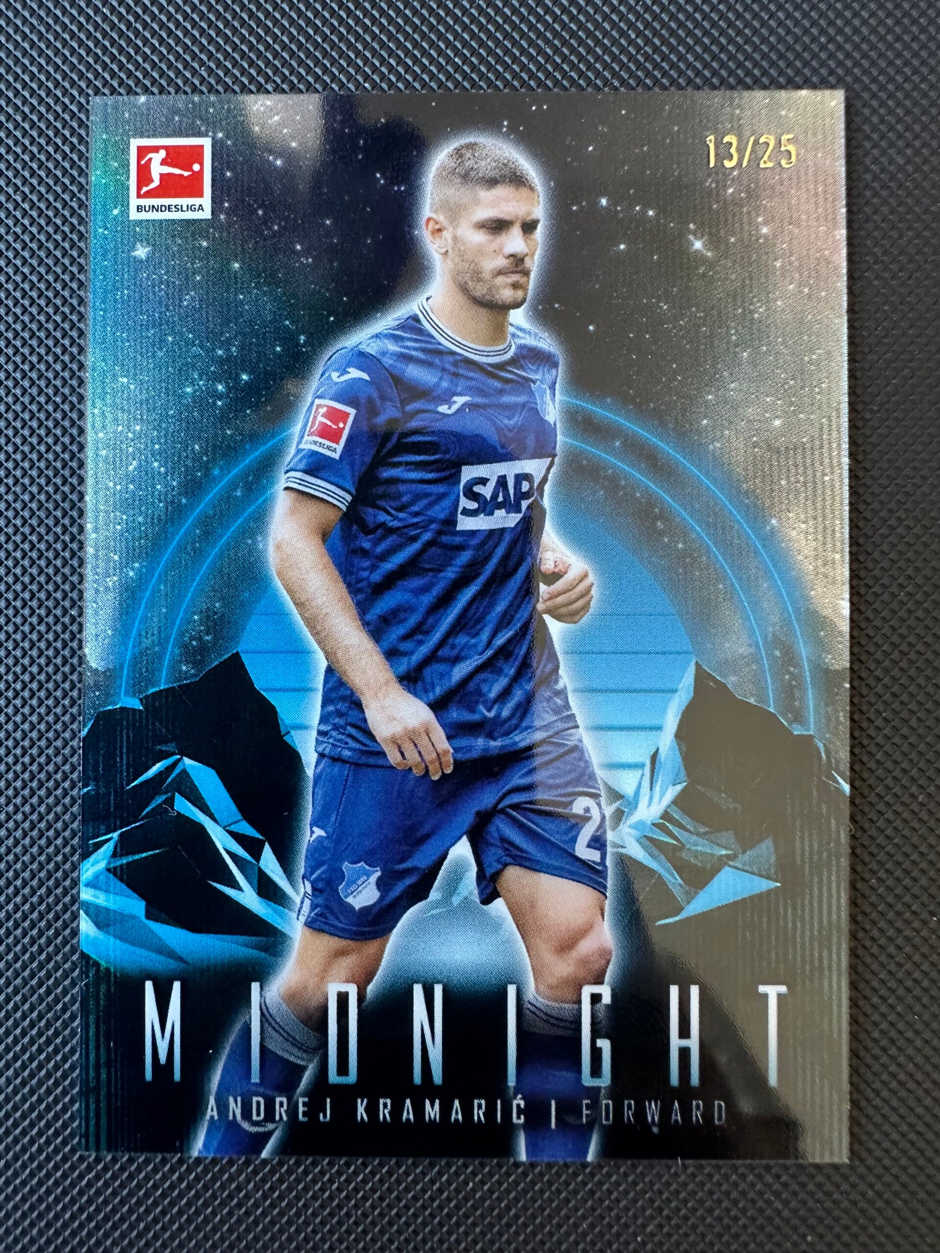 Andrej Kramarić /25 Topps Midnight Bundesliga 2024/25 Moonrise Parallel #27 TSG HOFFENHEIM