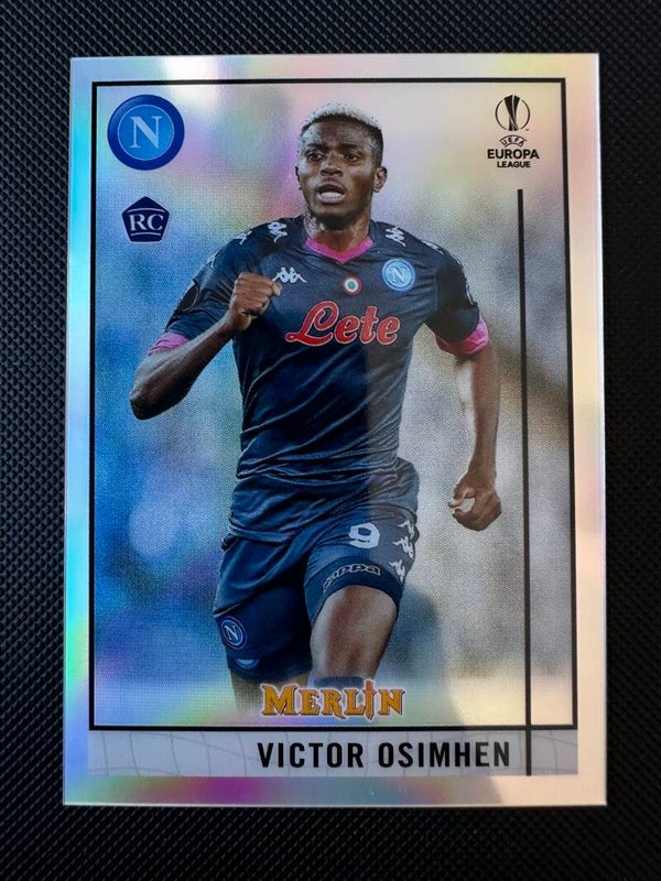 Victor Osimhen Rookie Topps Merlin Chrome 2021 Refractor #59 NAPOLI