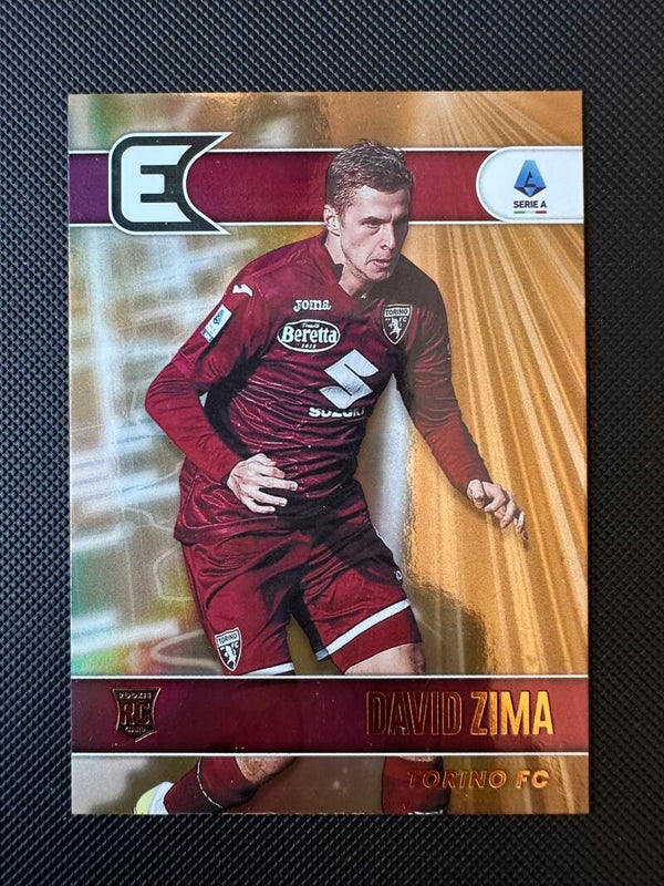 David Zima Rookie Panini Chronicles Essentials Serie A 2022/23 Gold #167 TORINO