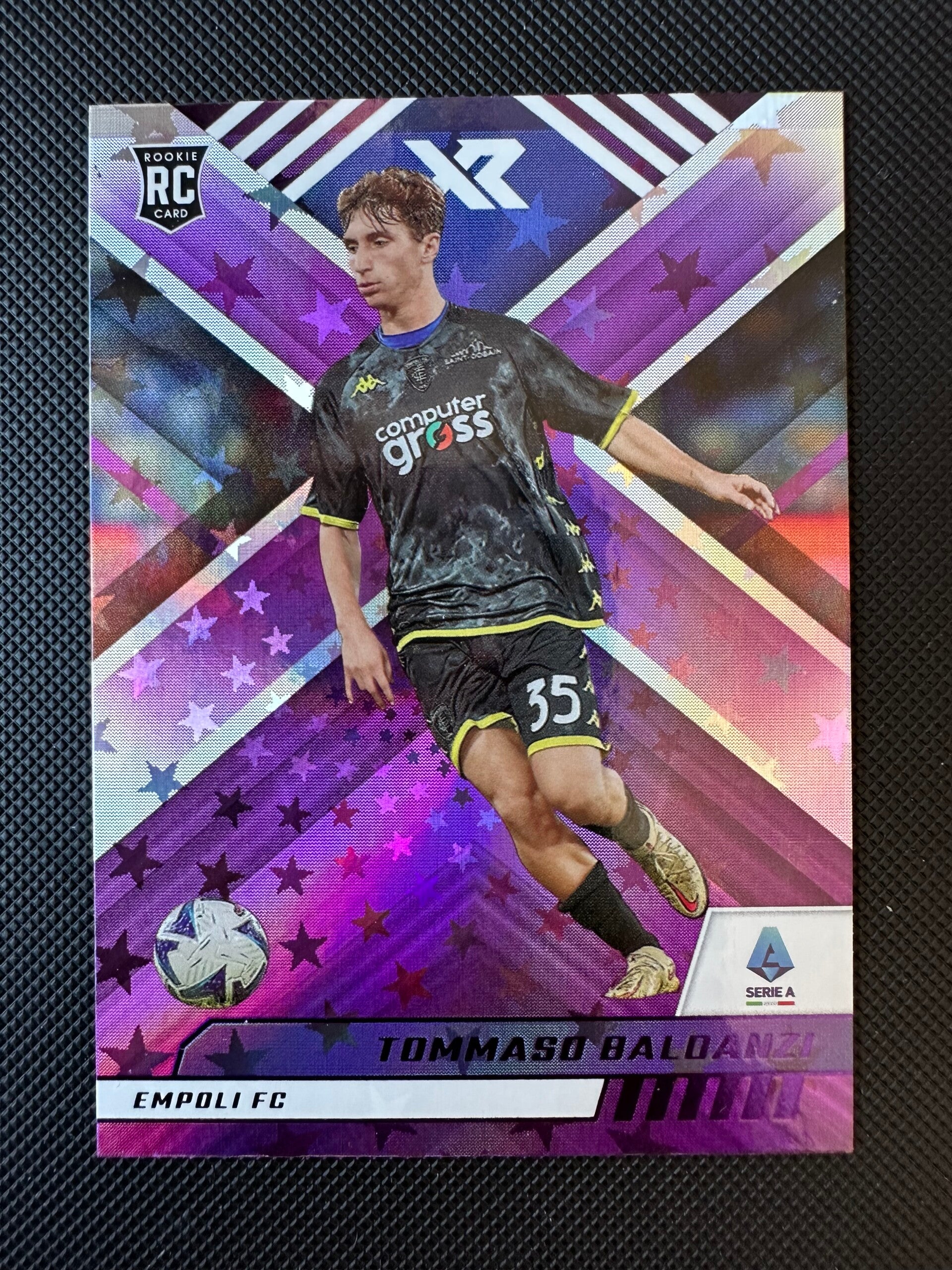 Tomasso Baloanzi Rookie Panini Chronicles XR Serie A 2022/23 Purple Stars #109 EMPOLI