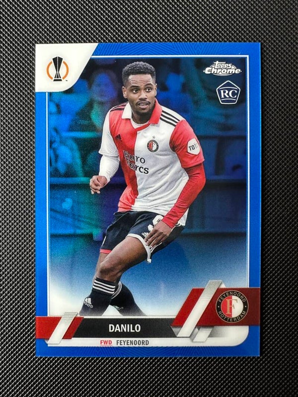 Danilo /150 Rookie Topps Chrome 2023 Blue #13 FEYENOORD