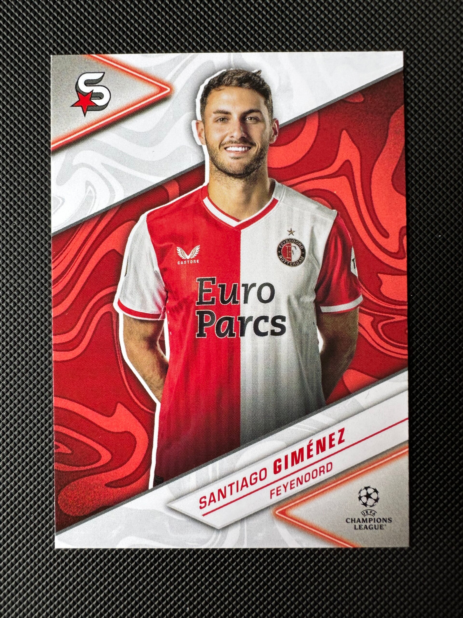 Santiago Gimenez Topps SuperStars 2024 #78 FEYENOORD