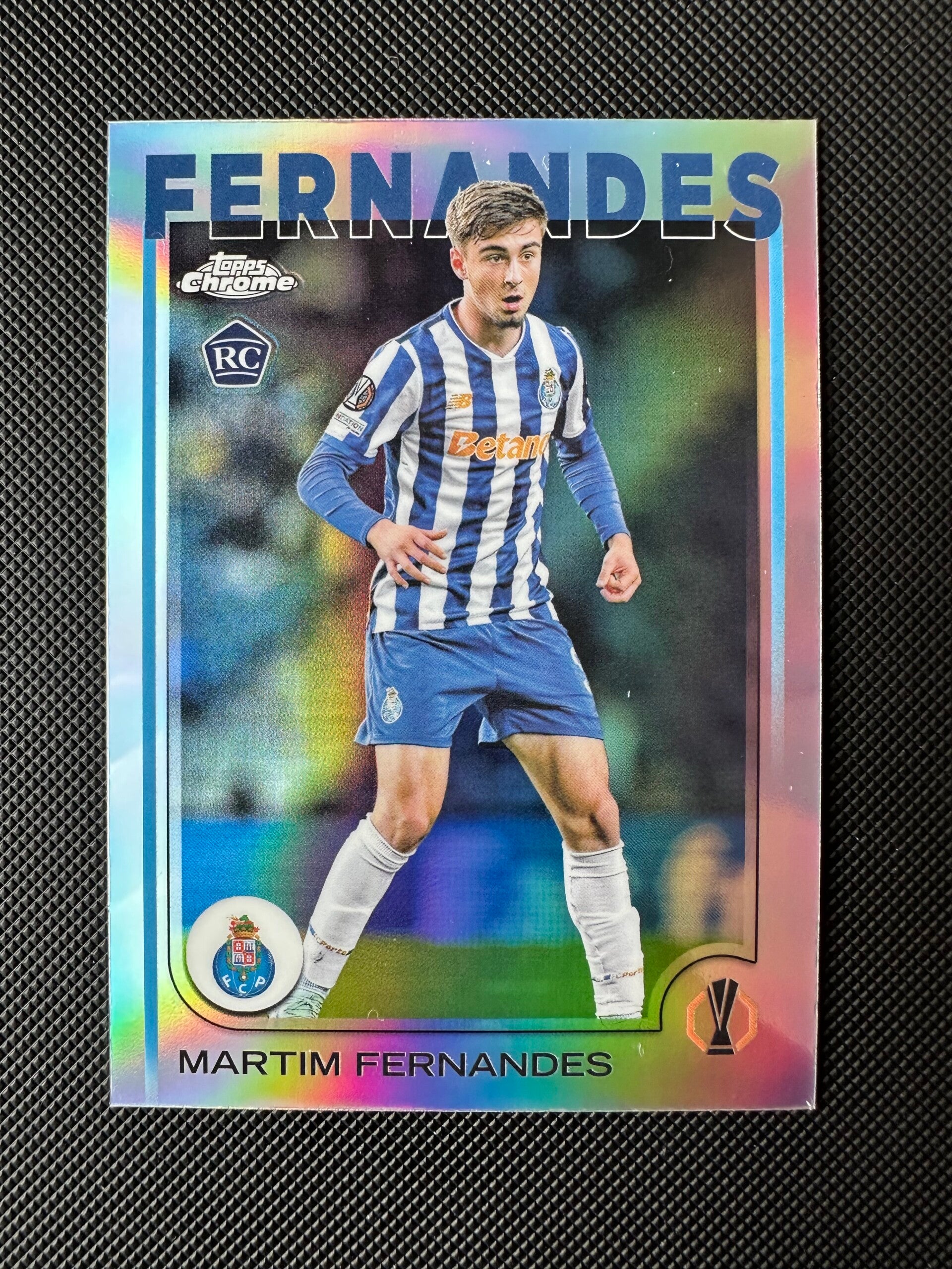Martim Fernandes Rookie Topps Chrome 2025 Refractor #187 PORTO