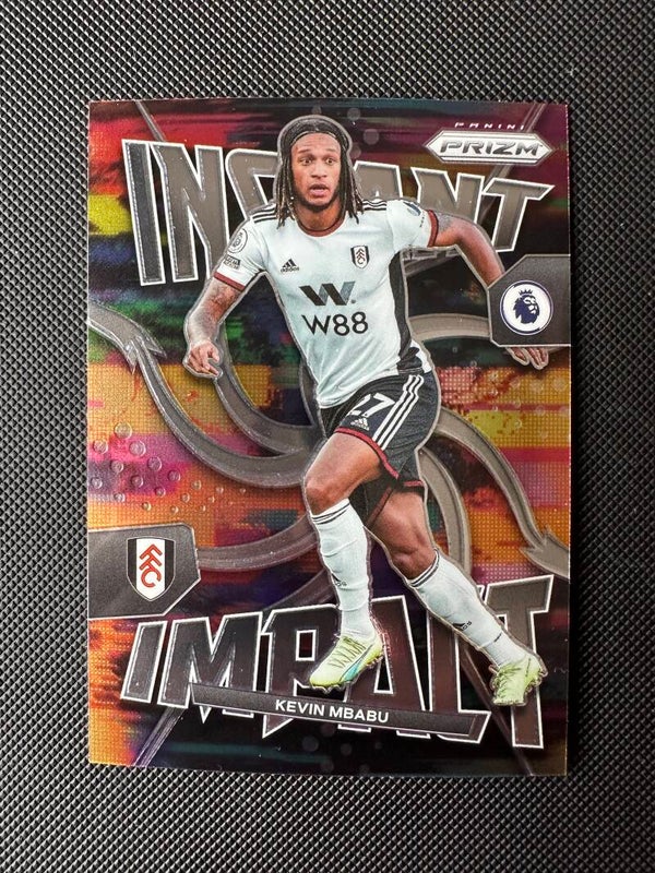 Kevin Mbabu Panini Prizm Premier League 2022/23 Instant Impact #25 FULHAM