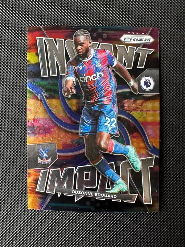 Odsonne Edouard Panini Prizm Premier League 2022/23 Instant Impact #2 CRYSTAL PALACE