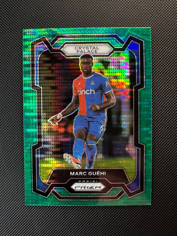 Marc Guehi Panini Prizm Premier League 2023/24 Green Pulsar Prizm #172 CRYSTAL PALACE