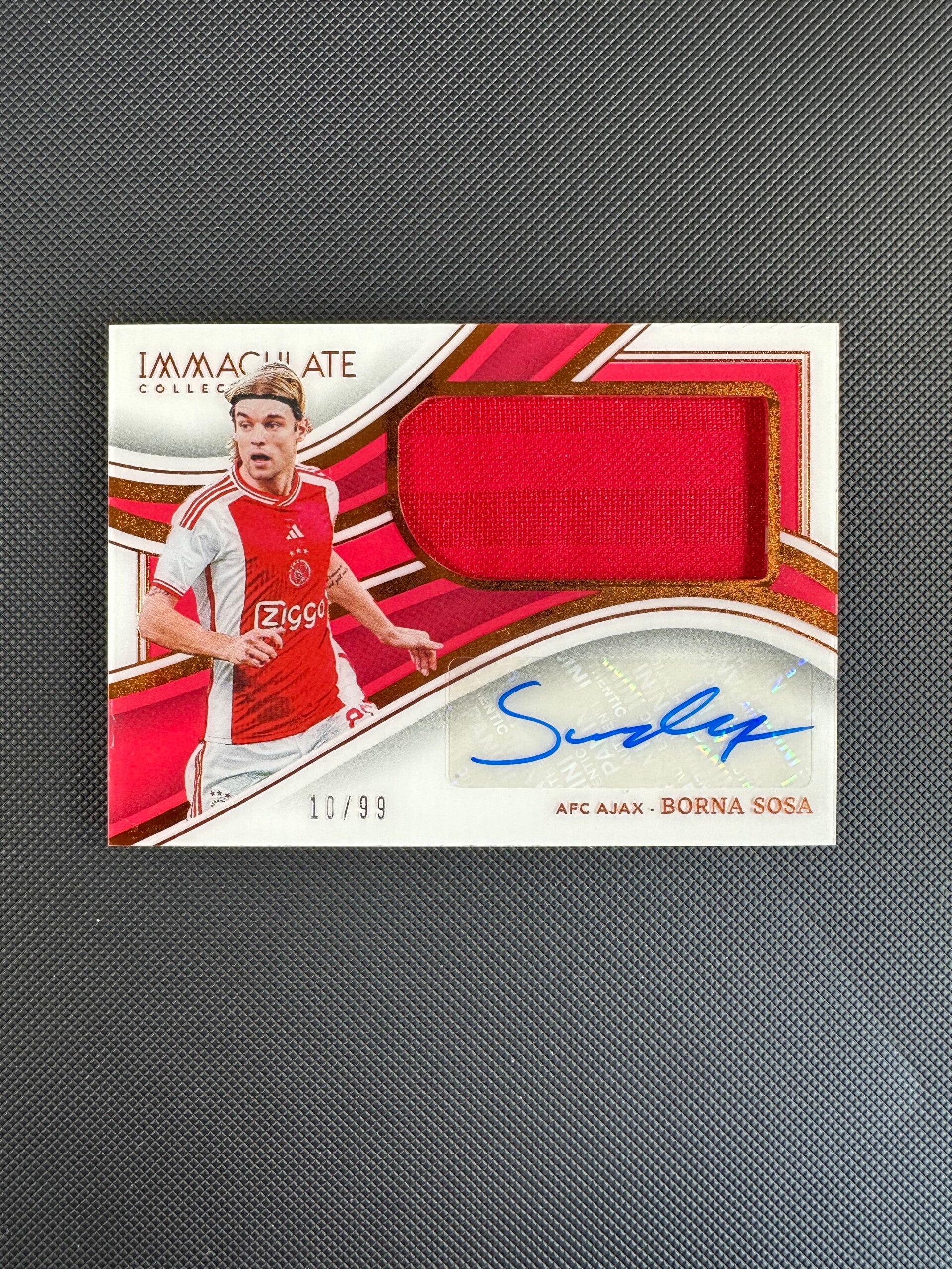 Borna Sosa /99 Auto/Patch Panini Immaculate Collection 2023/24 #SW-BS