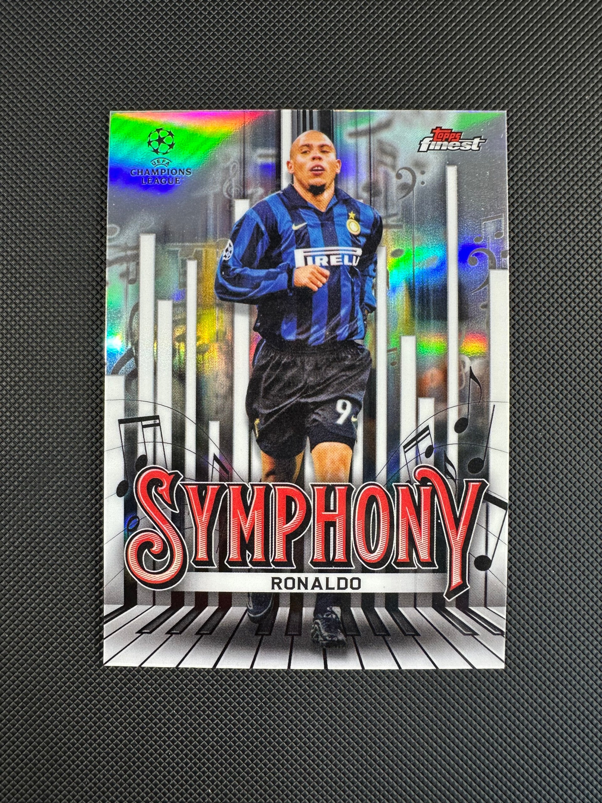Ronaldo Topps Finest UEFA Club Competitions 2024/25 Simphony Refractor #SY-7