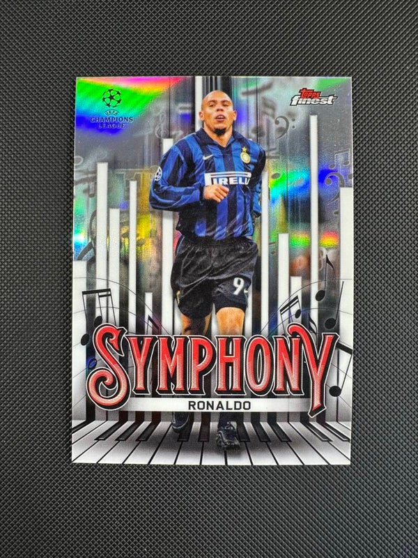 Ronaldo Topps Finest UEFA Club Competitions 2024/25 Simphony Refractor #SY-7