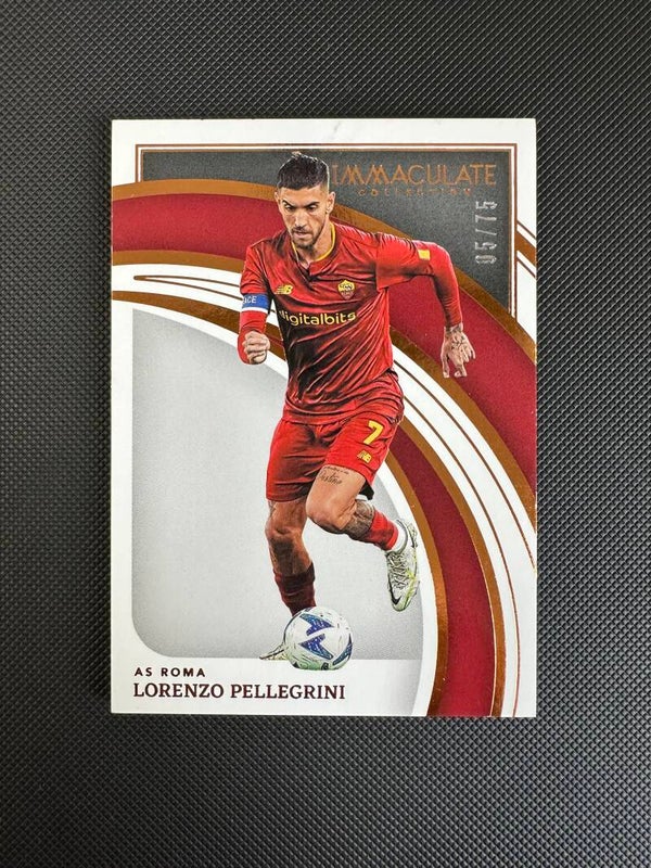 Lorenzo Pellegrini /75 Panini Immaculate Collection 2022/23 #21