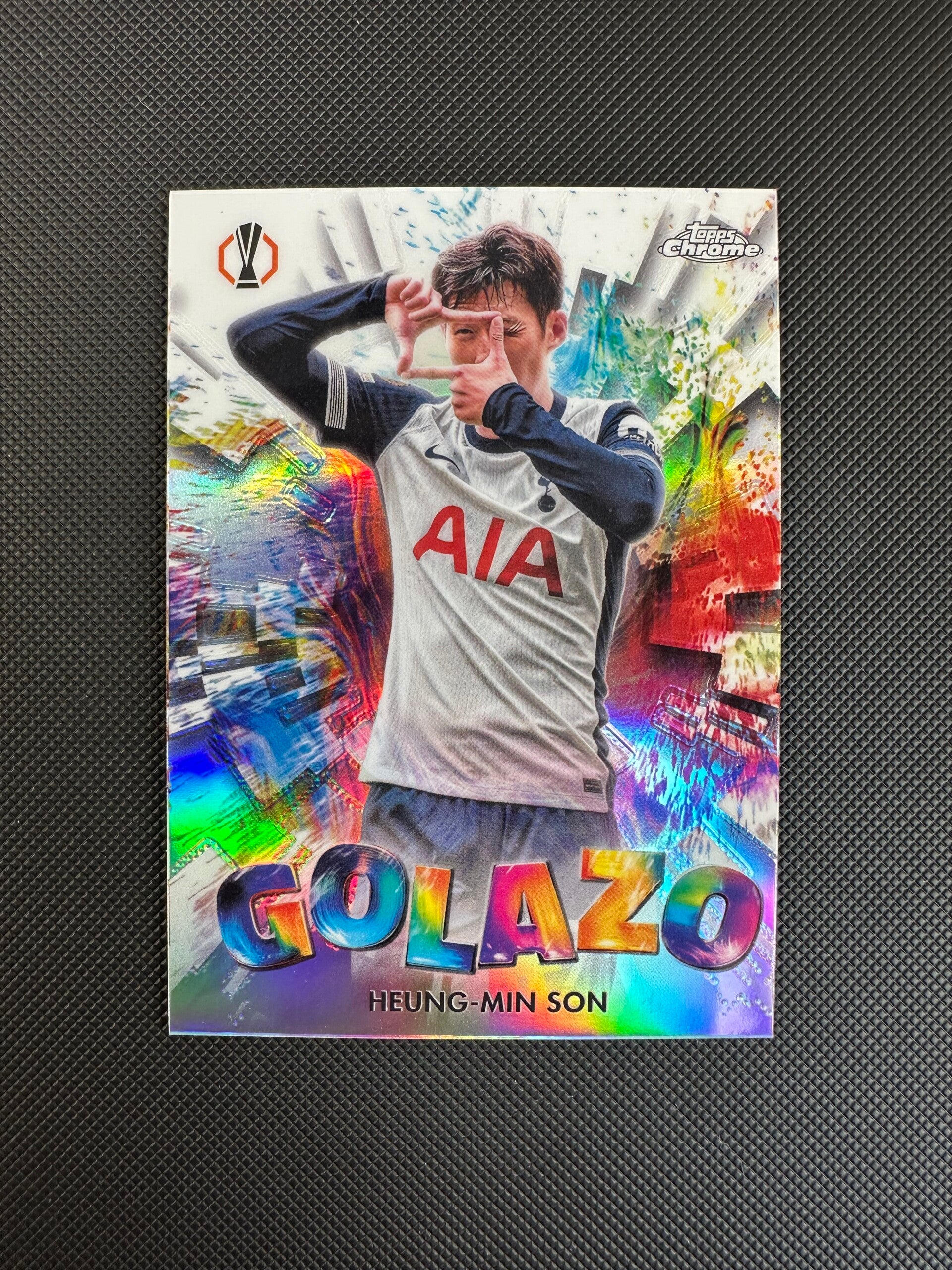 Heung-Min Son Topps Chrome 2025 Golazo Refractor #GZ-1