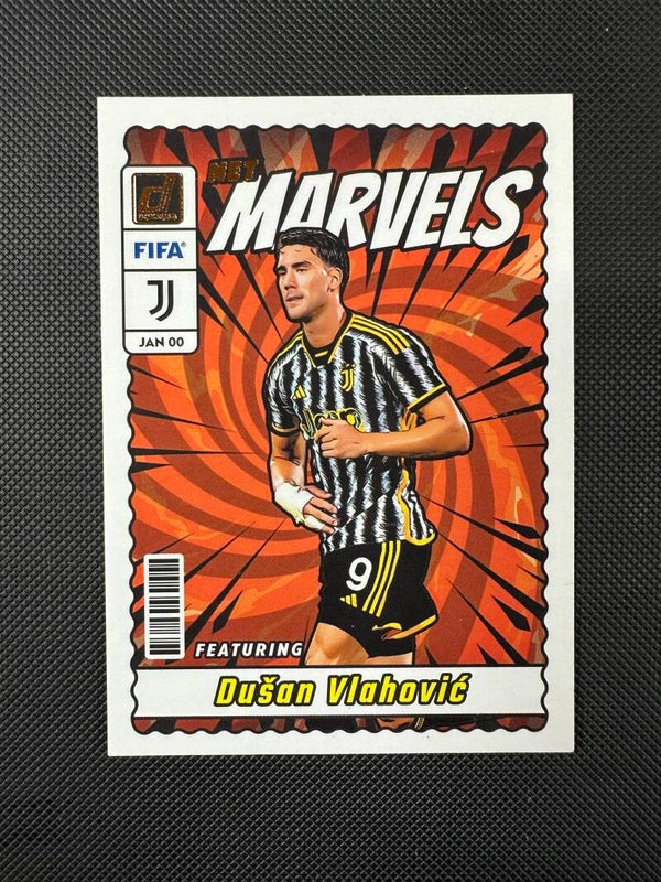 Dušan Vlahović Panini Donruss 2023/24 Net Marvels #22