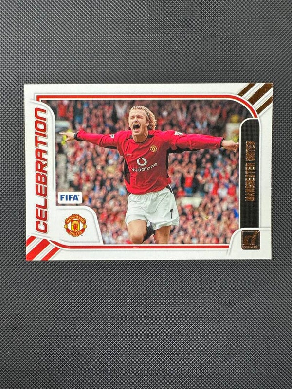 David Beckham Panini Donruss 2023/24 Celebration #21 MAN. UTD.