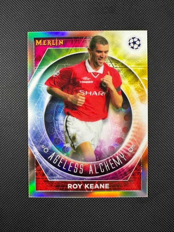 Roy Keane Topps Merlin 2023 Ageless Alchemy #AA-5 MAN. UTD.