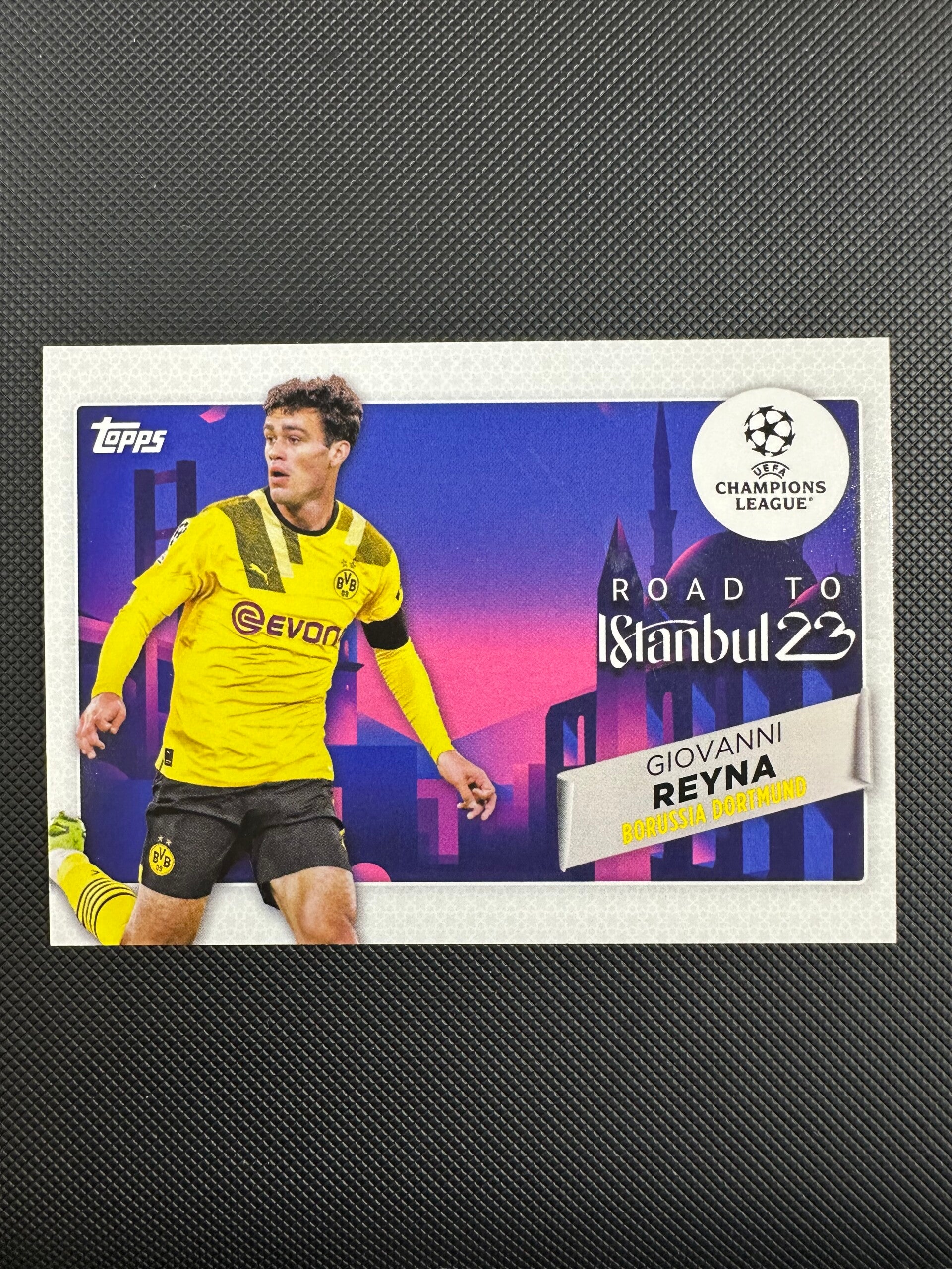 Giovanni Reyna Topps UEFA CC 2023/24 Road to the Final #RF-4