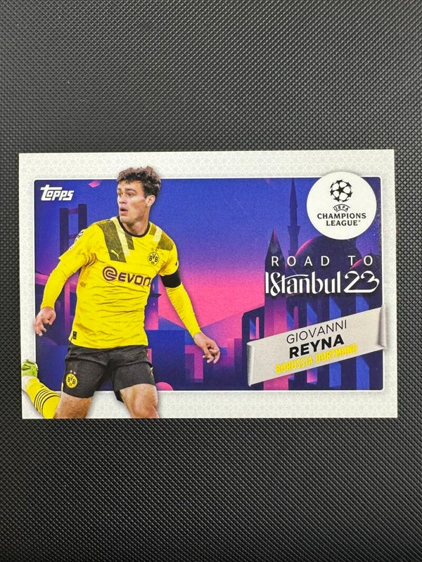 Giovanni Reyna Topps UEFA CC 2023/24 Road to the Final #RF-4