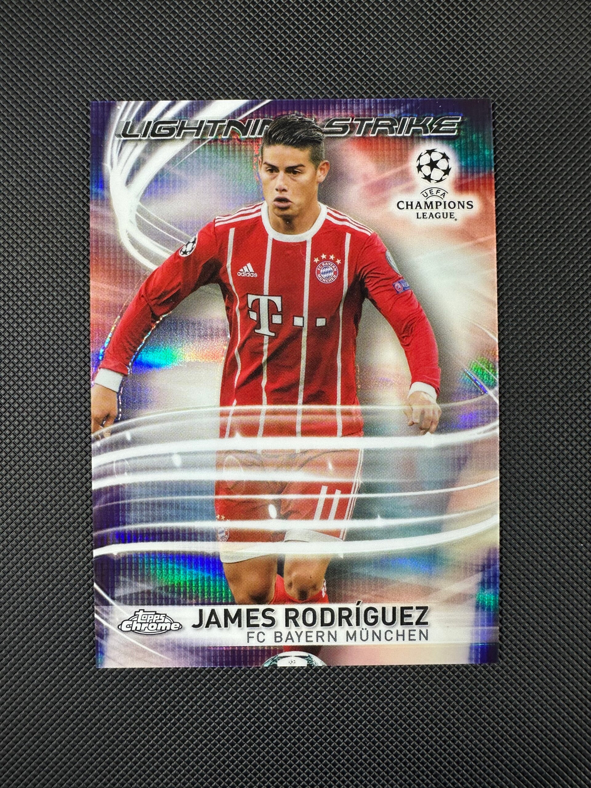James Rodriguez Topps Chrome 2018 Lighting Strike #LS-JR