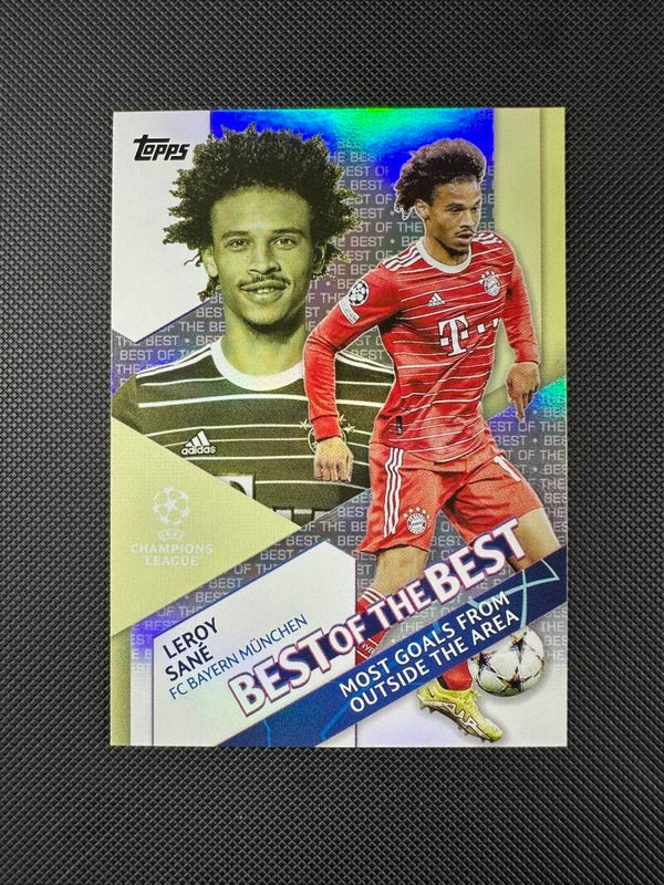 Leroy Sane Topps UEFA CC 2022/23 Best of the Best #BB-3