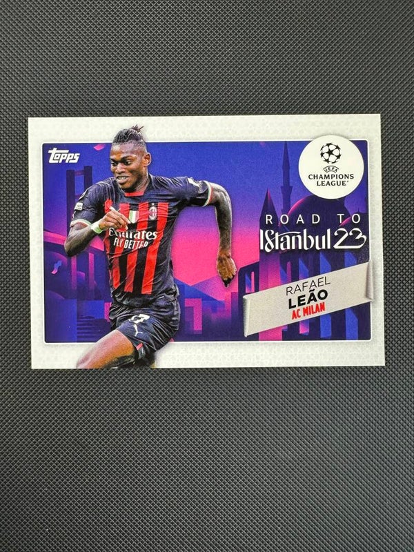 Rafael Leao Topps UEFA CC Road To Final 2023/24 #RF-1 MILAN