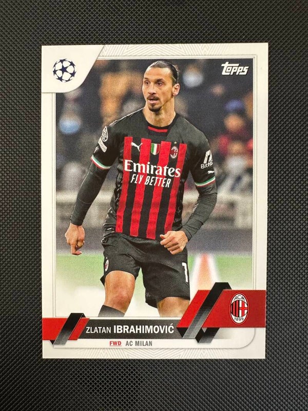 Zlatan Ibrahimović Topps UEFA CC 2022/23 #11 MILAN