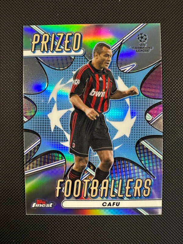 Cafu Topps Finest UEFA CC 2022/23 Prized Footballers Refractor #PF-2 MILAN
