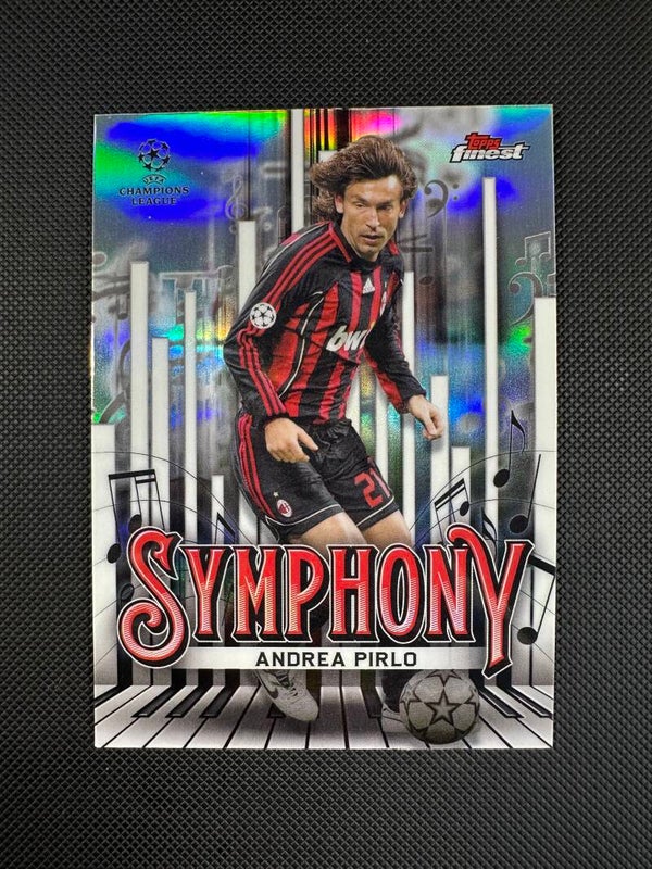 Andrea Prilo Topps Finest UEFA CC 2024/25 Simphony Refractor #SY-4 MILAN