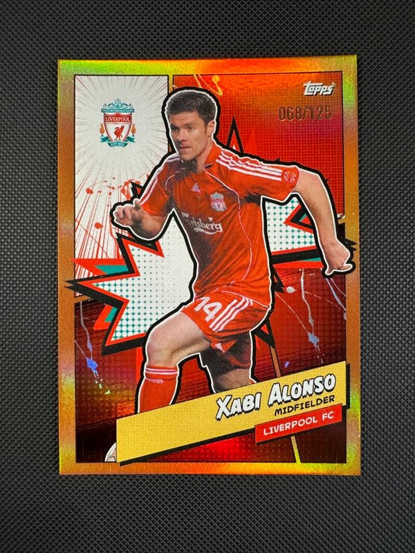 Xabi Alonso /125 Topps Fan Set 2023/24 Heroes Orange #LCFH-11