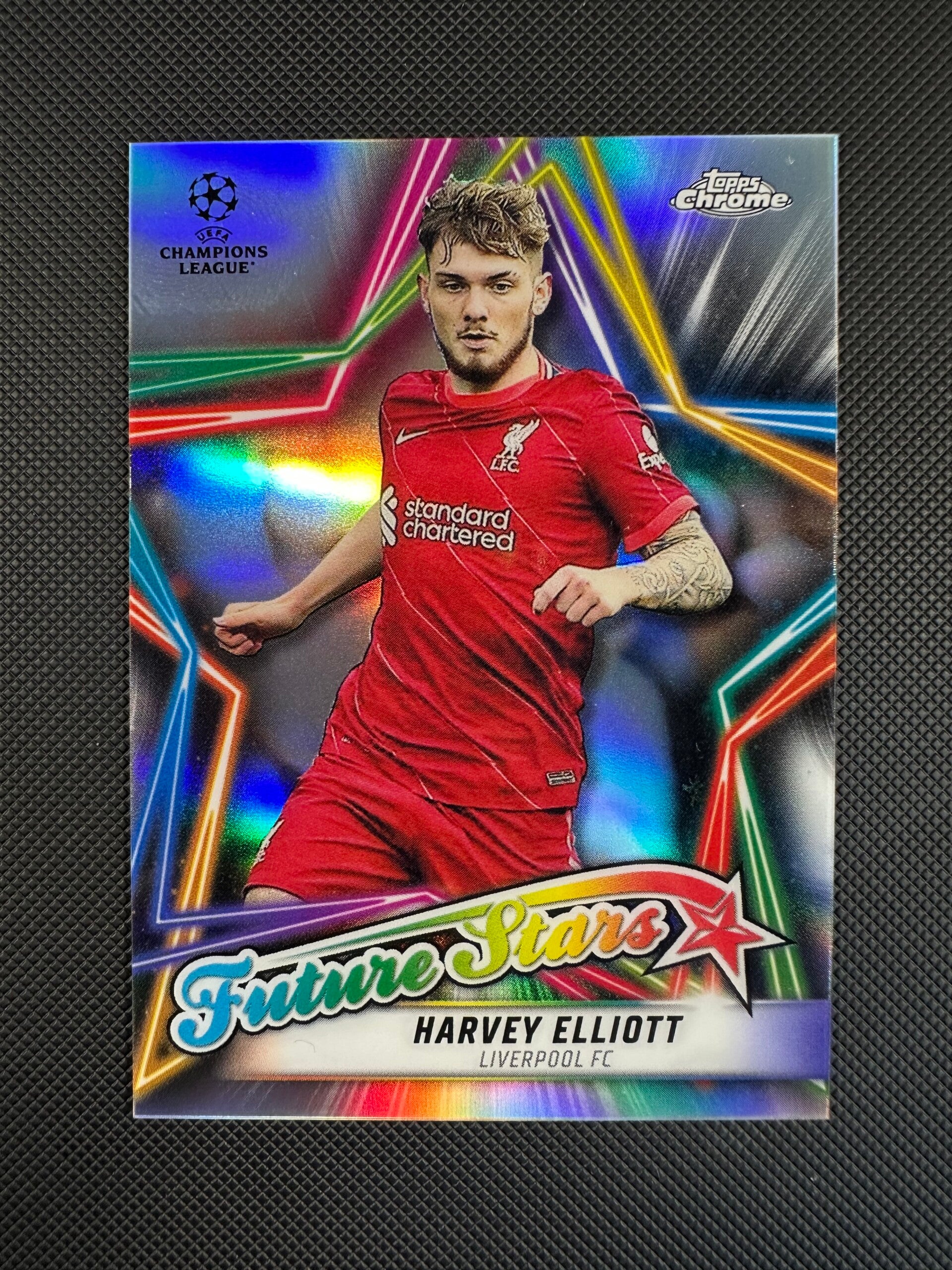 Harvey Elliott Topps Chrome UEFA CL 2021/22 Future Stars #FS-9