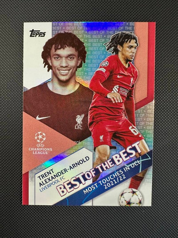 Trent Alexander-Arnold Topps UEFA CC 2022/23 Best of the Best #BB-4
