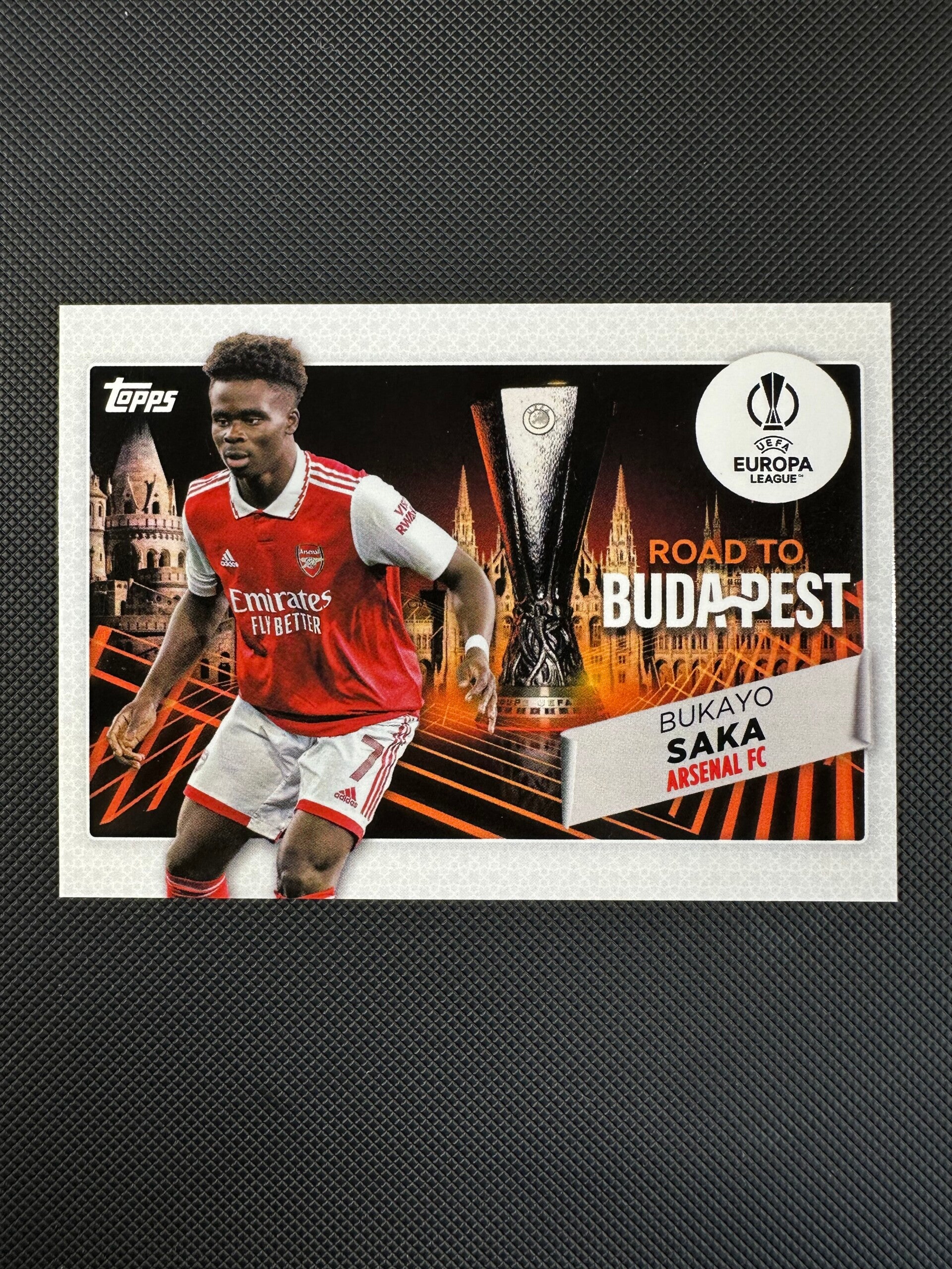 Bukayo Saka Topps UEFA CC 2022/23 Road To Final #RF-2