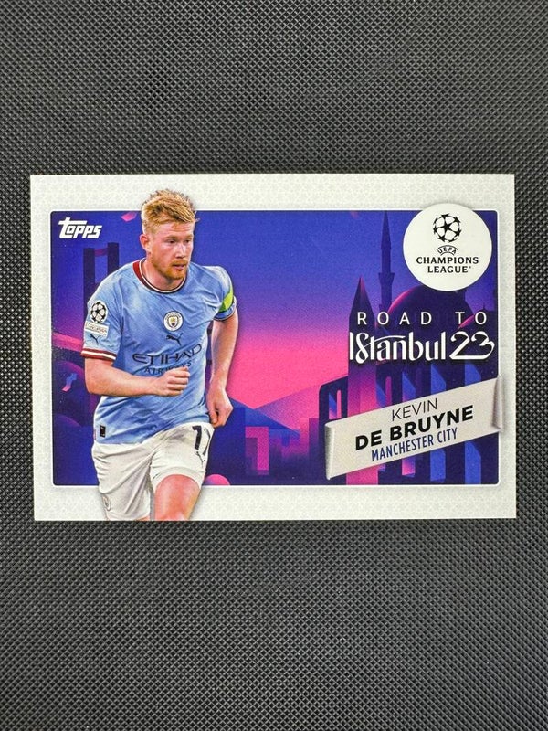 Kevin De Bruyne Topps UEFA CC 2022/23 Road to the Final #RF-14