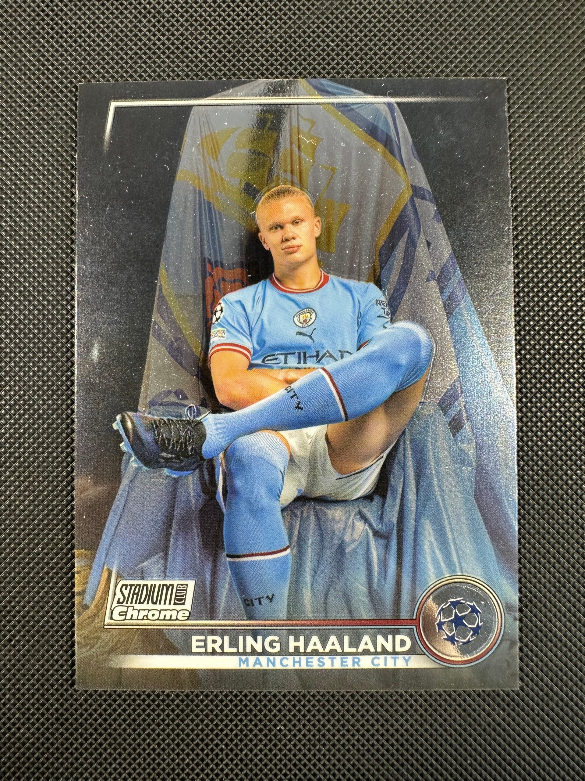Erling Haaland Topps Stadium Club Chrome UEFA 2022/23 #92