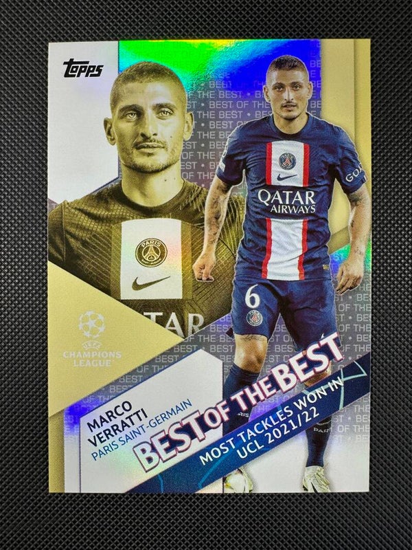 Marco Veratti Topps UEFA CC 2022/23 Best of the Best #BB-6 PSG