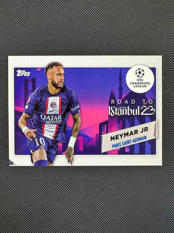 Neymar Jr Topps UEFA CC 2022/23 Road to the Final #RF-17 PSG