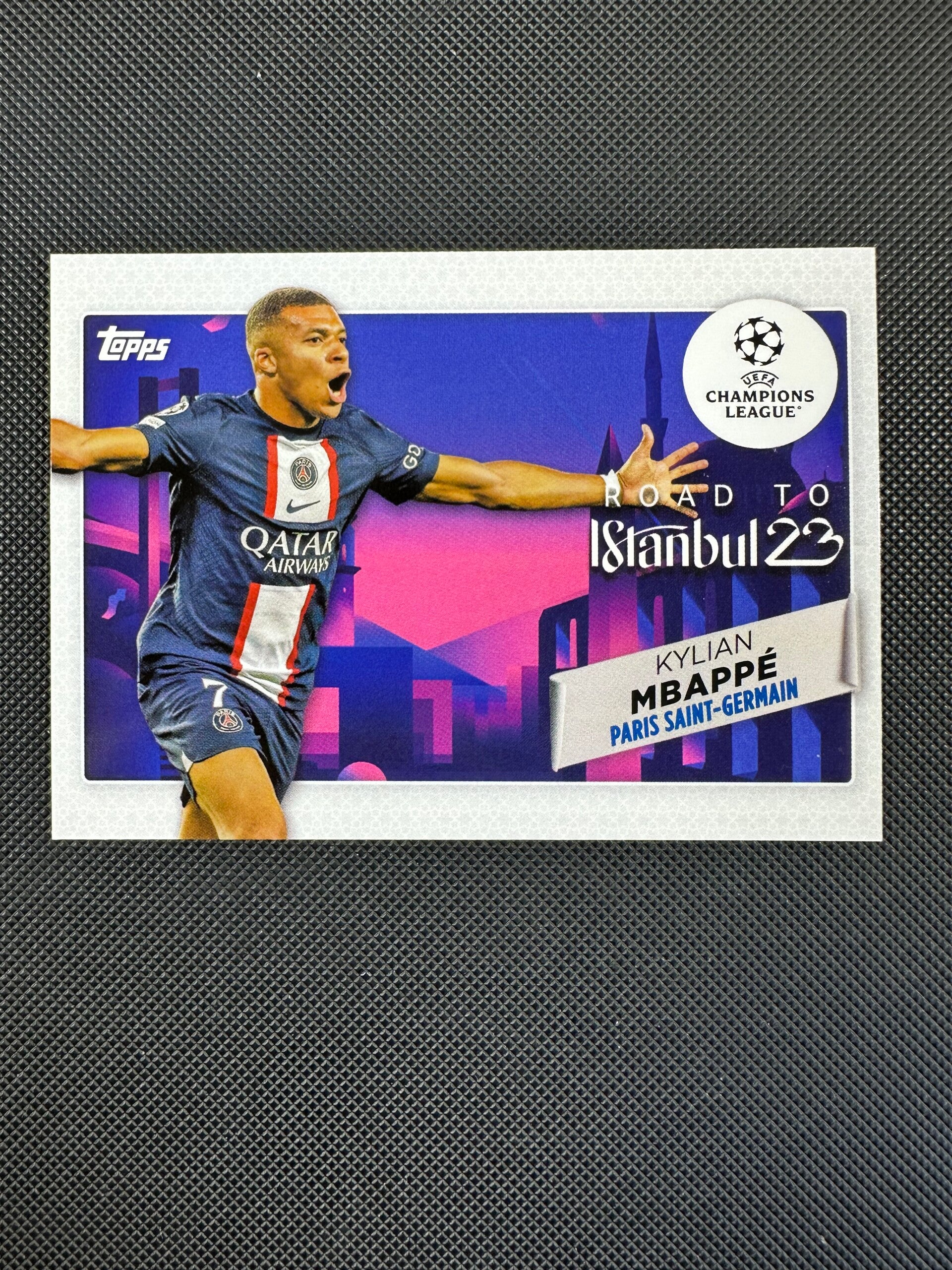 Kylian Mbappe Topps UEFA CC 2022/23 Road to the Final #RF-16 PSG