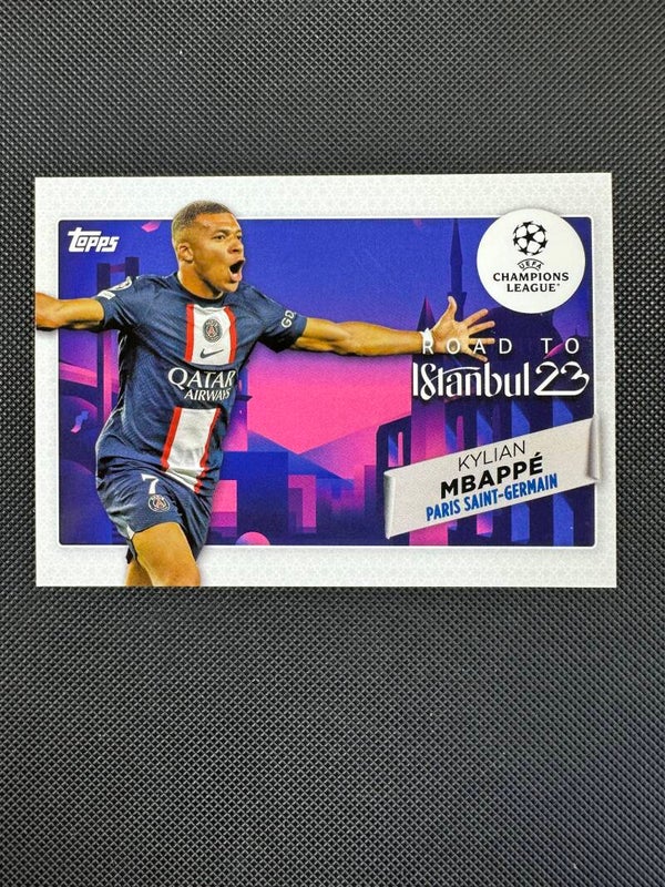 Kylian Mbappe Topps UEFA CC 2022/23 Road to the Final #RF-16 PSG