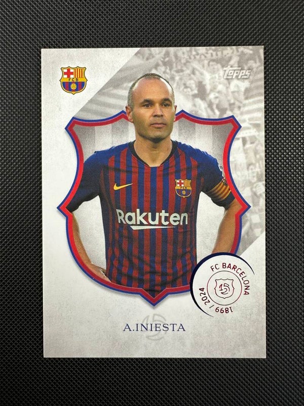 Iniesta Topps Barca 125 Aniversay 2025 Legacy #35