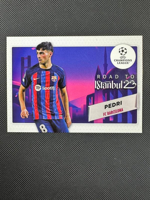 Pedri Topps UEFA CC 2023 Road To Istanbul23 #RF-6