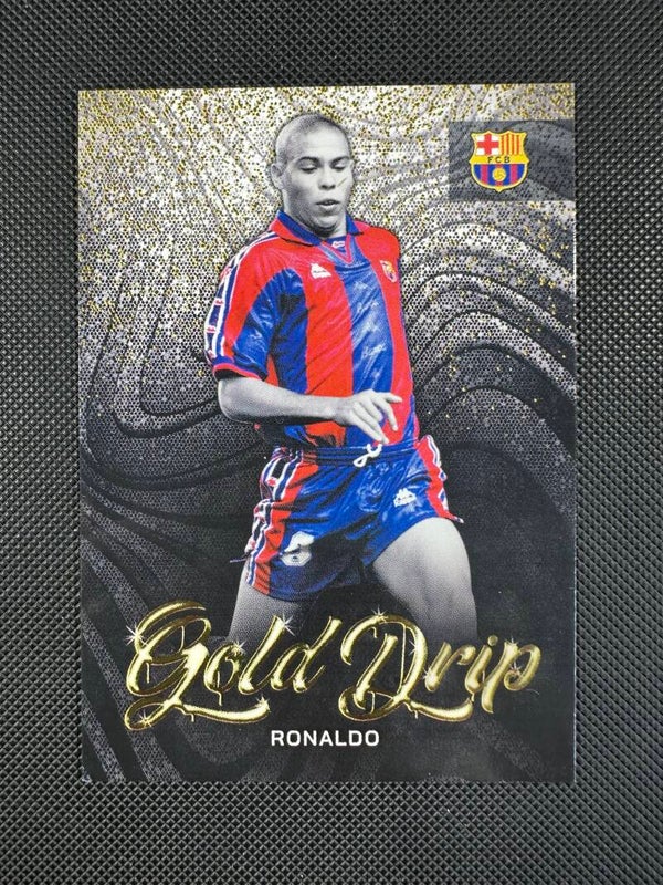 Ronaldo Topps Team Set 2023 Gold Drip #46