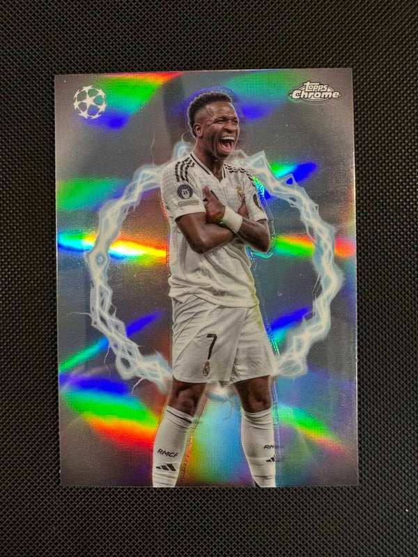 Vini Jr Topps Chrome UEFA CC 2024/25 Circle Of Power #CP-28