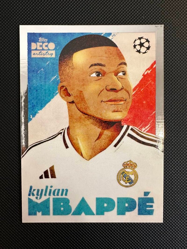 Kylian Mbappe Topps Deco 2023/24 Artistry REAL MADRID