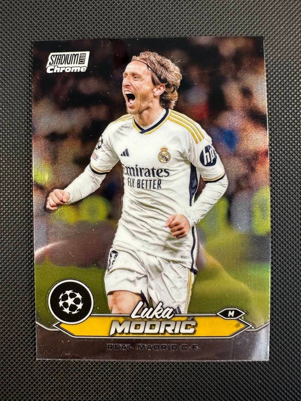 Luka Modrić Topps Stadium Club Chrome UEFA CL 2023/24 #90
