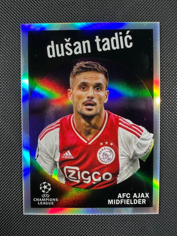 Dušan Tadić Topps Chrome UEFA CC 2022/23 Refractor 1959 #59-2 AJAX