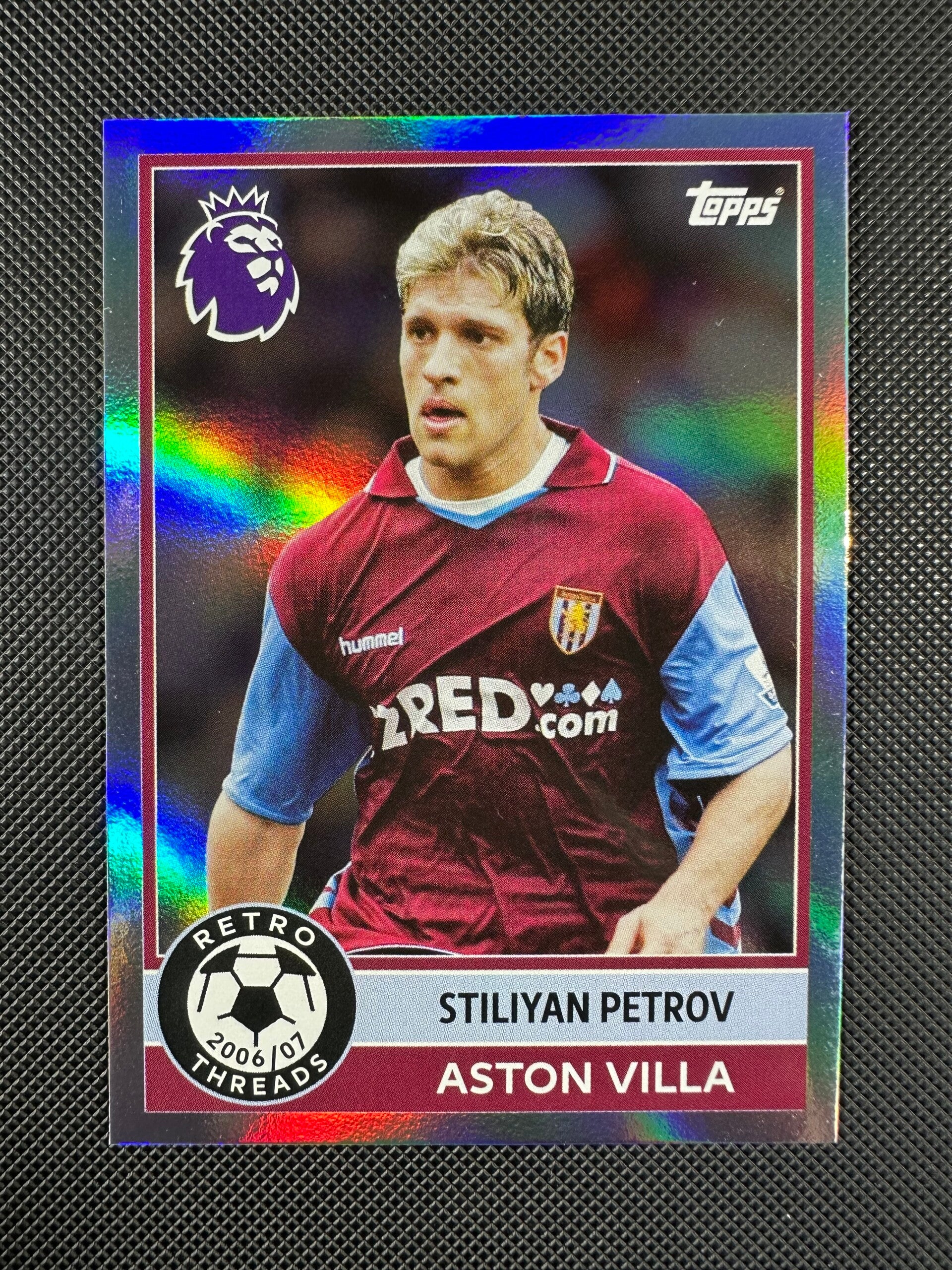 Stiliyan Petrov Topps Premier League 2025/26 Retro Threads #382 ASTON VILLA