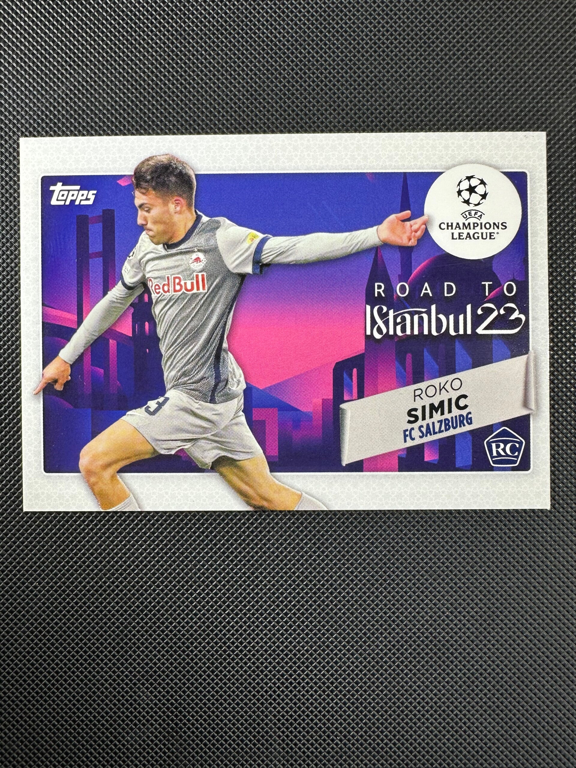 Roko Simić Rookie Topps UEFA CC 2022/23 Road To Final #RF-9 SALZBURG