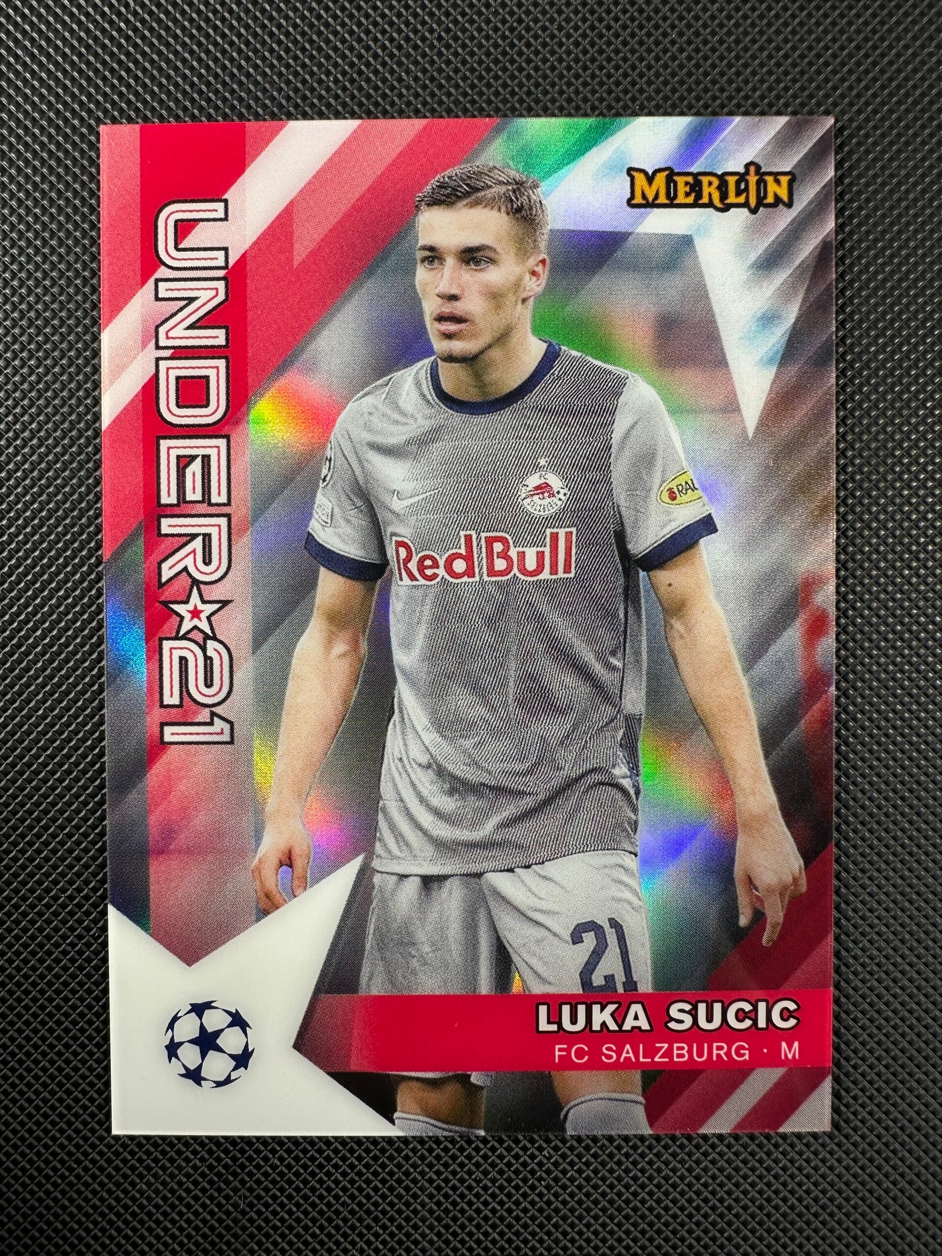 Luka Sučić Topps Merlin UEFA 2022/23 U21 Stars #U21-10 SALZBURG