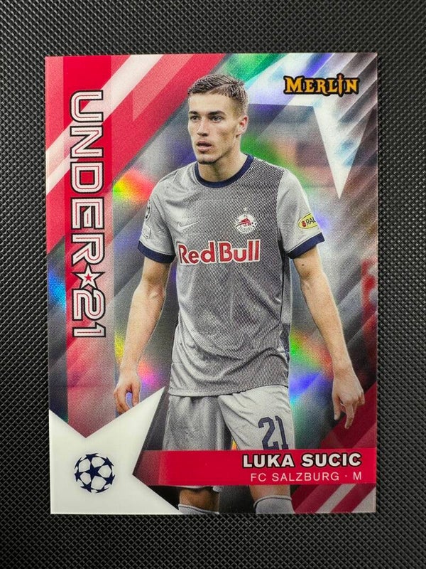 Luka Sučić Topps Merlin UEFA 2022/23 U21 Stars #U21-10 SALZBURG