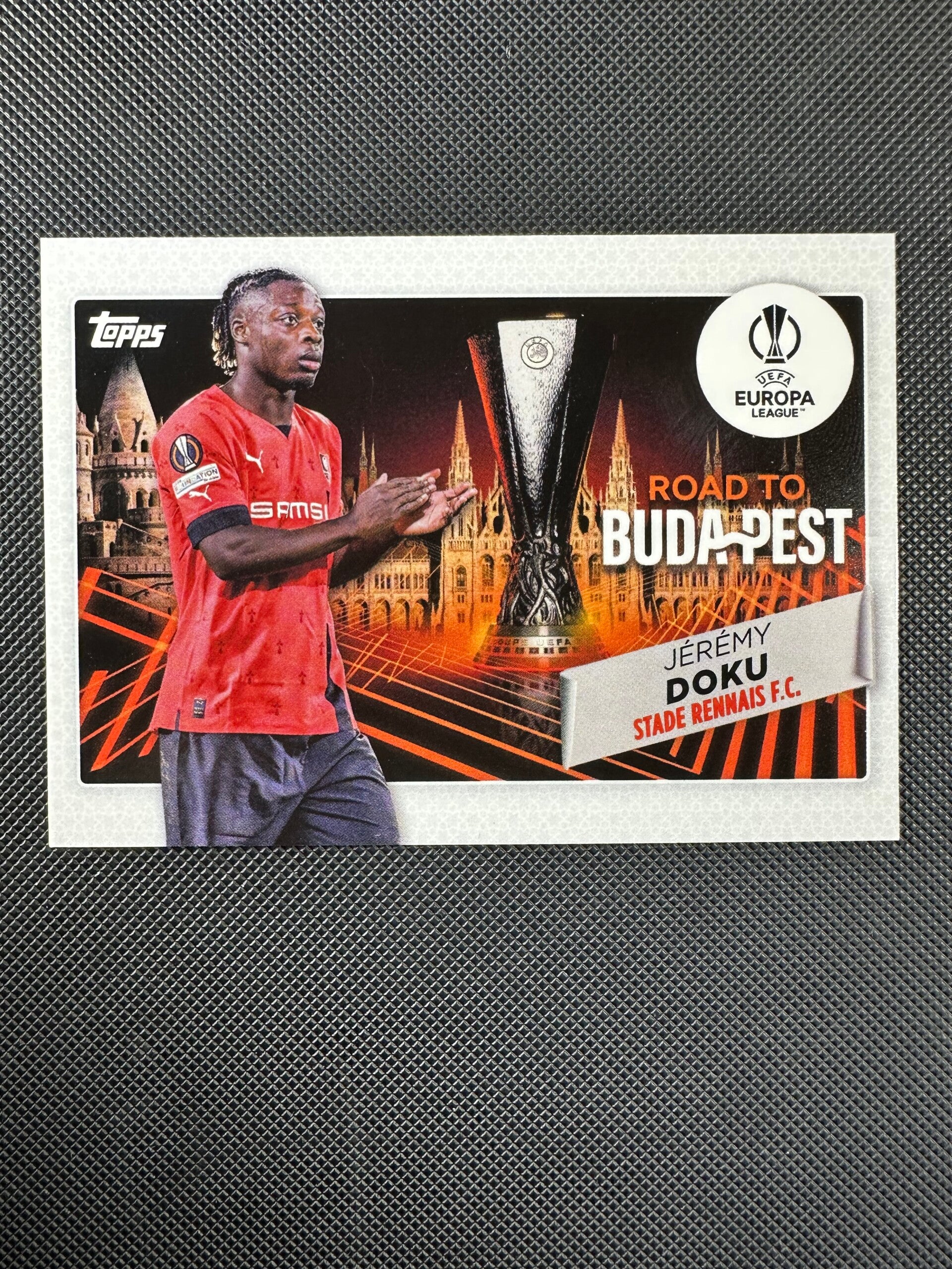 Jeremy Doku Topps UEFA CC 2022/23 Road To Final #RF-12 RENNAIS