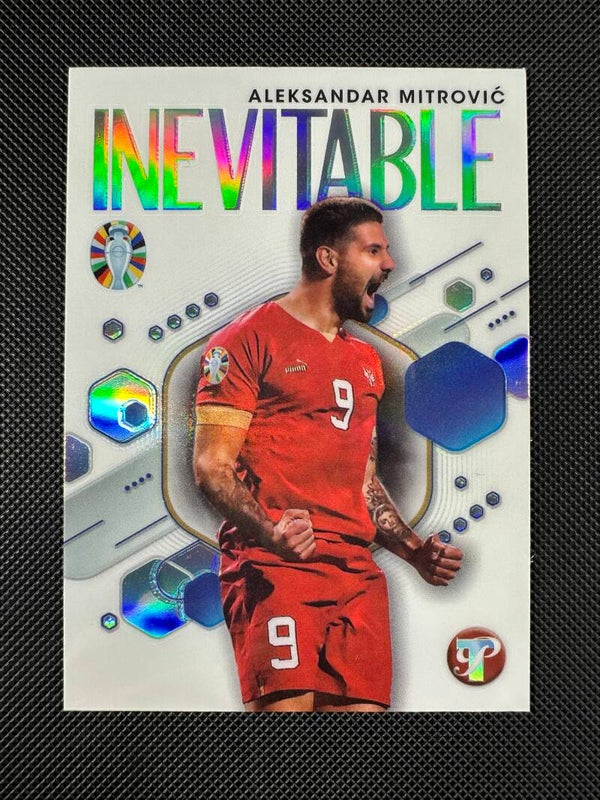 Aleksandar Mitrović Topps Pristine 2023 Road To UEFA Euro 2024 -Inevictable #IV-AM