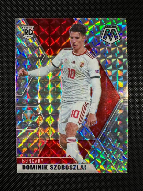 Dominik Szoboszlai Rookie Panini Mosaic UEFA Euro20 2020/21 Mosaic Prizm #49 MAĐARSKA